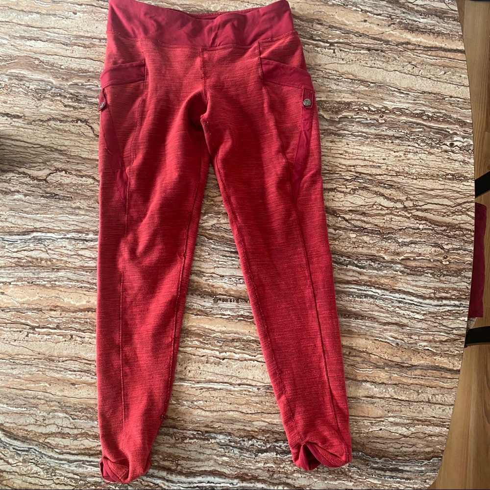 Hot pink lulu leggings
